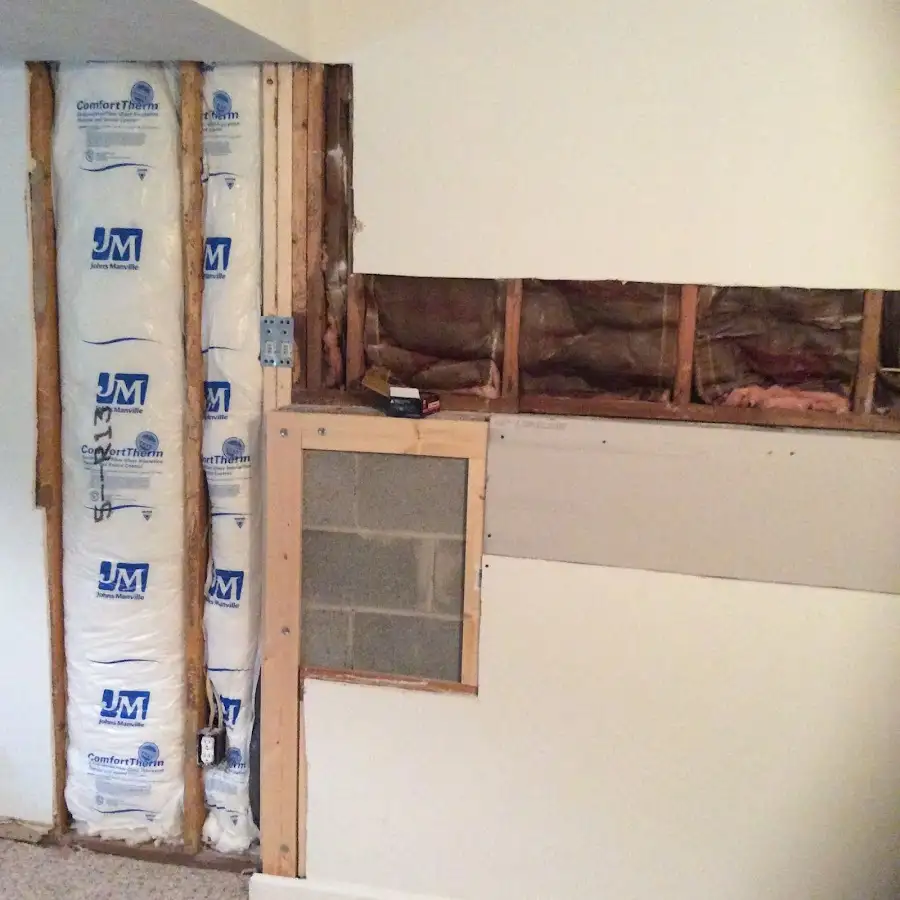 Wall insulation replacement during Structural Drying in Lodi